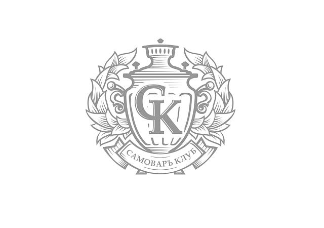 На фото разработаный дизайн логотипа для компании СК.